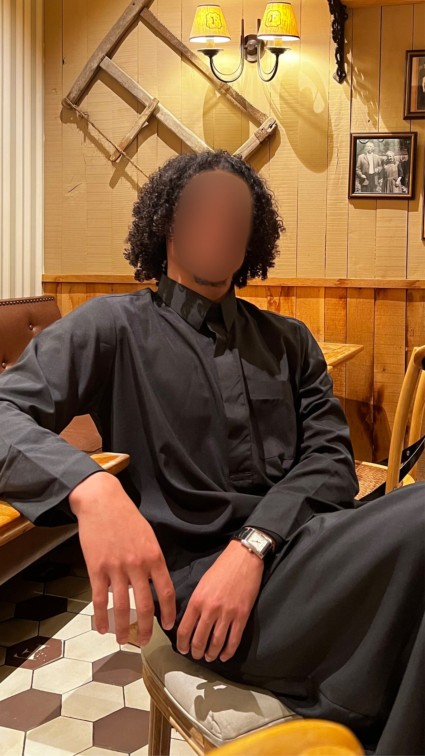 Qamis Ihsan Black