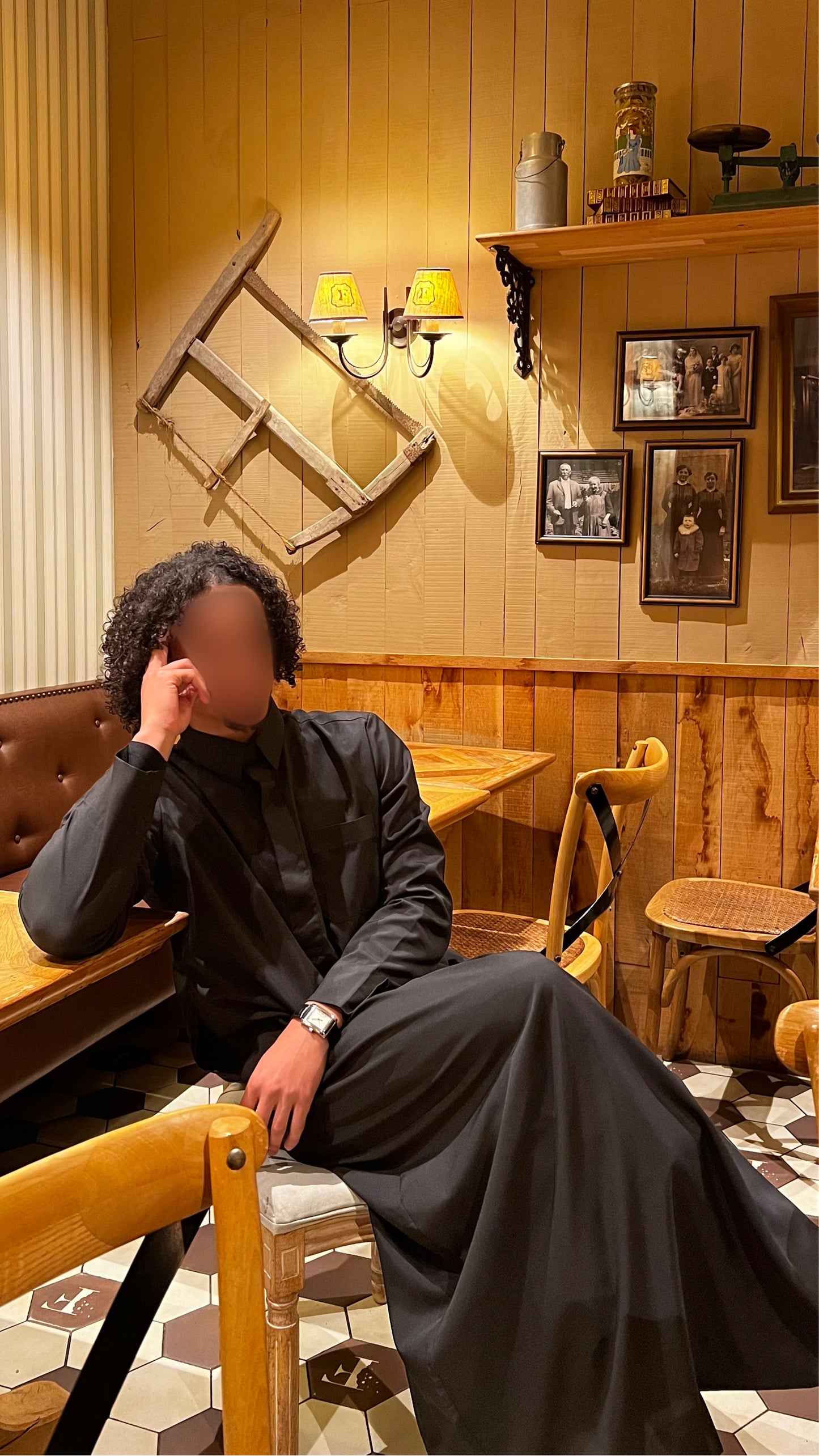 Qamis Ihsan Black