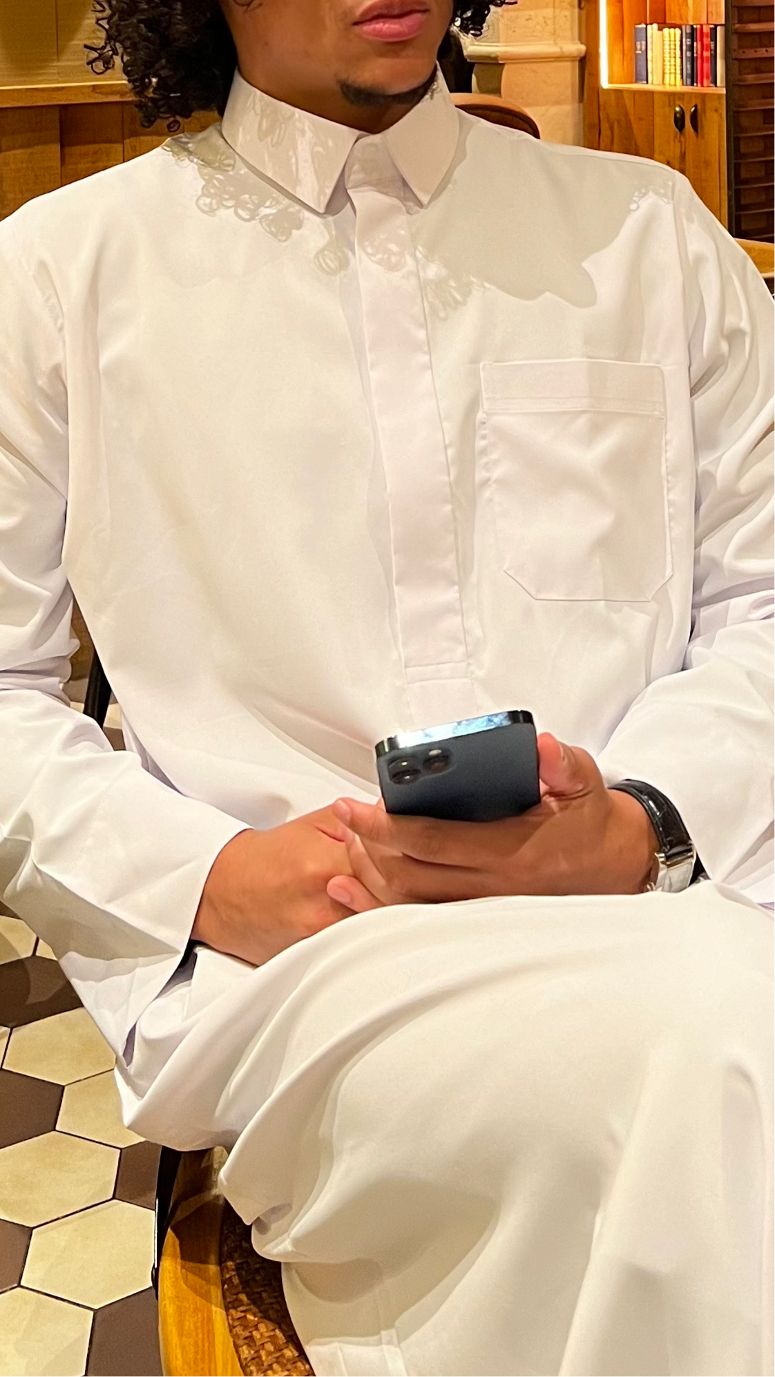 Qamis Ihsan White
