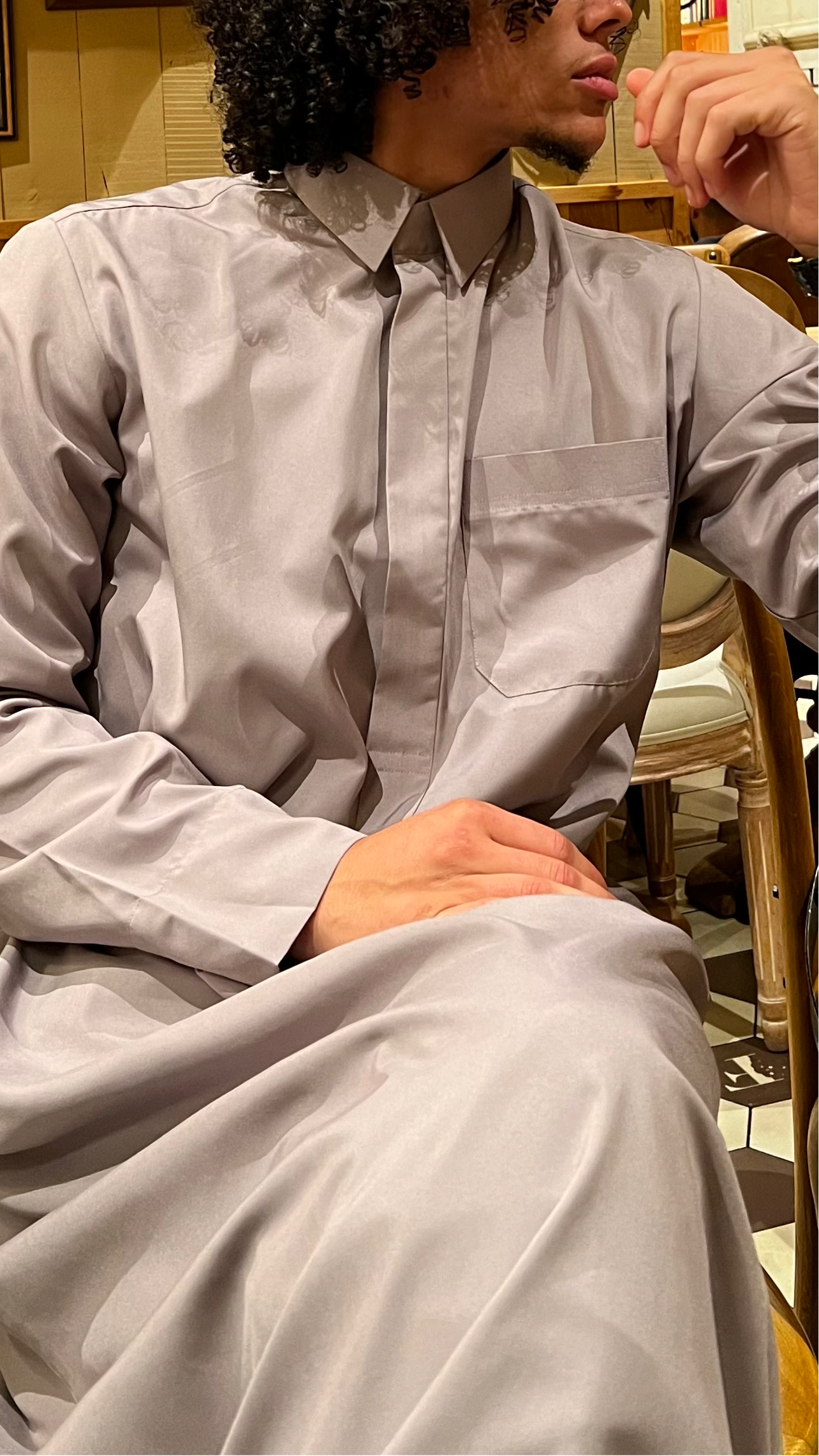 Qamis Ihsan Taupe